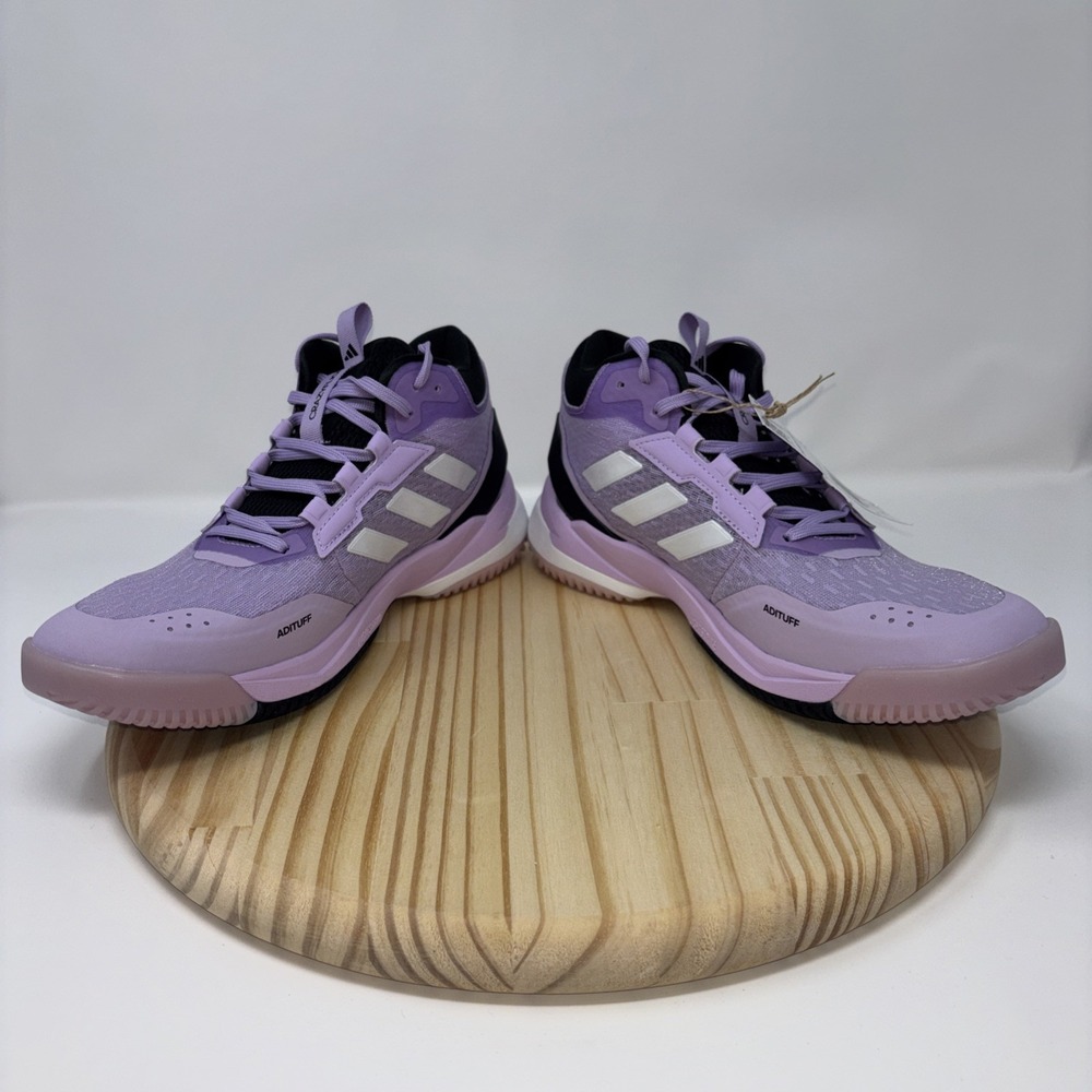Adidas Crazyflight 6 Mid Womens Size 9 Indoor Volleyball Shoes Purple HP7031 NEW - Picture 5 of 10